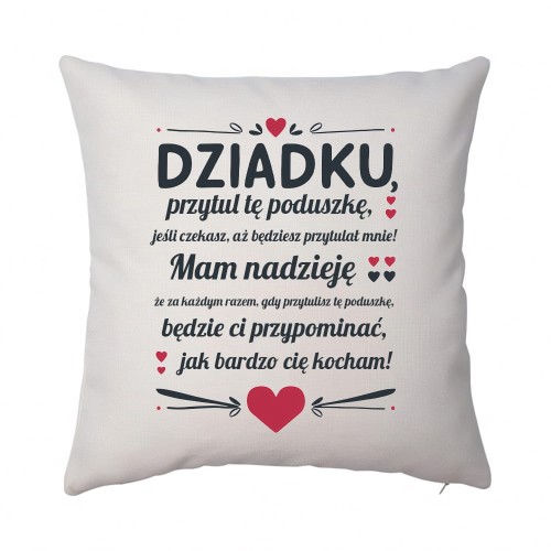 Poduszka dziadku przytul te poduszke len.jpg