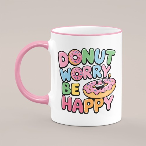 kubek donut worry różowy.jpg