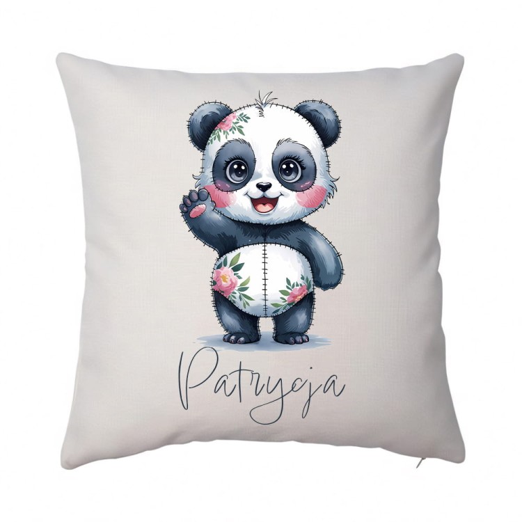 poduszka panda Patrycja len.jpg