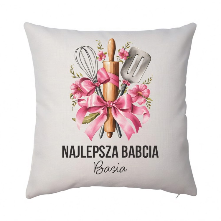 poduszka walek najlepsza babcia basia len.jpg