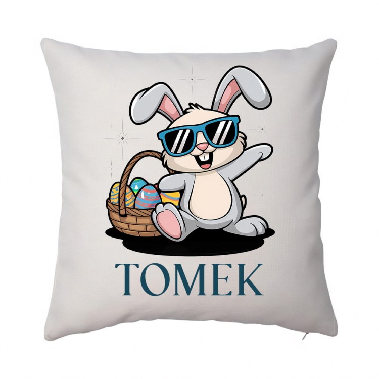 poduszka królik wielekanocny Tomek len.jpg